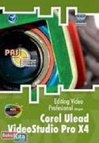 Image of editing video profesional dengan corel ulead videostudio pro x4