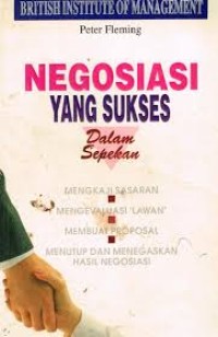 Image of Negosiasi Yang Sukses Dalam Sepekan
