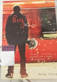 Image of BOY BEFORE WHITE ROSE