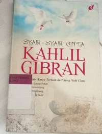 Image of SYAIR SYAIR CINTA KAHLIL GIBRAN
