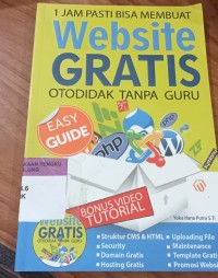 Image of 1 jam Pasti bisa membuat website gratis otodidak tanpa guru