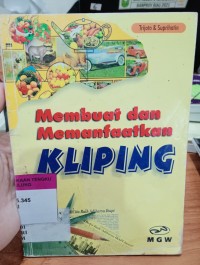 Image of Membuat dan Memanfaatkan KLIPING