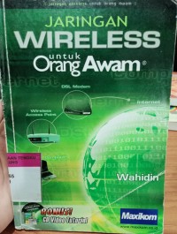 Image of JARINGAN WIRELESS untuk Orang Awam