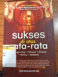 Image of sukses di atas rata rata