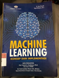 Image of MACHINE LEARNING konsep dan implementasi