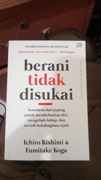 Image of BERANI TIDAK DISUKAI