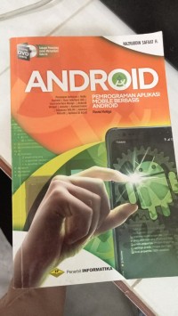 Image of ANDROID PEMPROGRAMAN APLIKASI MOBILE BERBASIS ANDROID