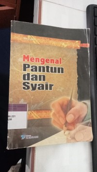 Image of MENGENAL PANTUN DAN SYAIR