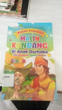 Image of KISAH LEGENDA MALIN KUNDANG SI ANAK DURHAKA